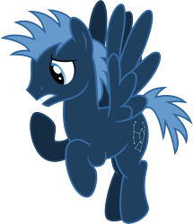 Size: 5157x6000 | Tagged: safe, alternate version, artist:chainchomp2, character:star hunter, species:pegasus, species:pony, episode:wonderbolts academy, absurd resolution, background pony, flying, male, simple background, solo, stallion, transparent background, vector