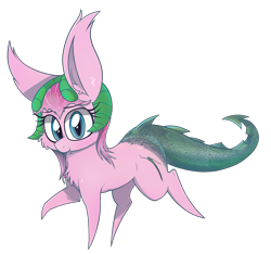 Size: 2000x1873 | Tagged: safe, artist:dragonpone, derpibooru original, oc, oc only, oc:elegant flame, parent:spike, parent:sweetie belle, parents:spikebelle, species:dracony, species:pony, 2019 community collab, derpibooru community collaboration, cheek fluff, chest fluff, dragon tail, ear fluff, fangs, female, horns, hybrid, interspecies offspring, looking at you, mare, offspring, raised hoof, raised leg, simple background, smiling, solo, transparent background