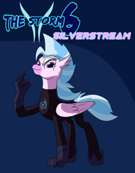 Size: 2000x2550 | Tagged: safe, alternate version, artist:chedx, character:silverstream, comic:the storm kingdom, my little pony: the movie (2017), adventure, alternate hairstyle, alternate timeline, alternate universe, bodysuit, comic, crystal of light, fantasy, female, my little pony, the storm 6, the storm six