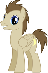 Size: 3962x6000 | Tagged: safe, artist:chainchomp2, character:mane moon, species:pegasus, species:pony, absurd resolution, background pony, crescent pony, male, simple background, smiling, solo, stallion, transparent background, vector