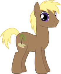 Size: 4959x6000 | Tagged: safe, artist:chainchomp2, character:coco crusoe, species:earth pony, species:pony, episode:simple ways, g4, my little pony: friendship is magic, absurd resolution, background pony, male, simple background, solo, stallion, transparent background, vector