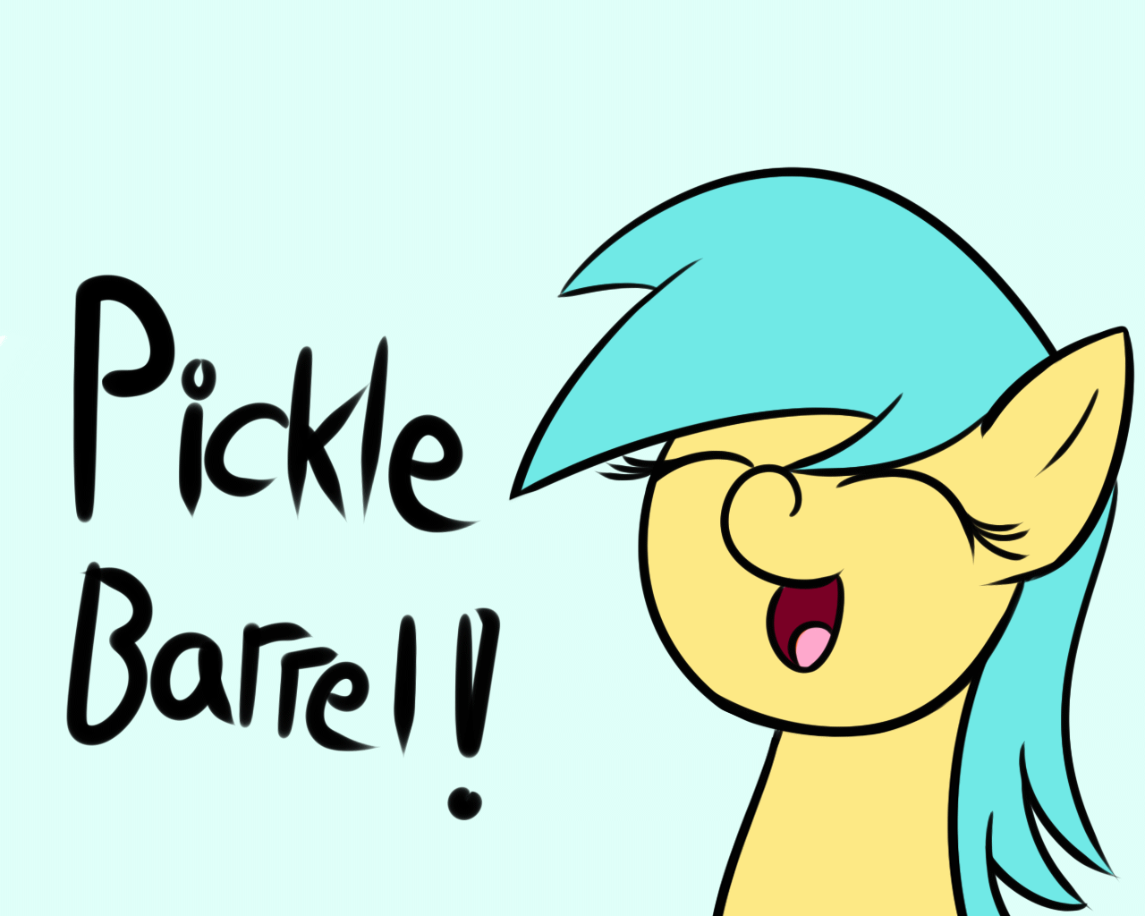 Size: 1280x1024 | Tagged: safe, artist:datahmedz, character:sunshower raindrops, species:pony, animated, ask, caption, female, gif, gif with captions, pickle barrel kumquat, raindropsanswers, solo, tumblr