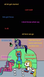 Size: 1132x1972 | Tagged: safe, artist:ask-luciavampire, oc, species:bat pony, species:earth pony, species:pegasus, species:pony, species:unicorn, ask, game, tumblr, tumblr:ask-the-pony-gamers