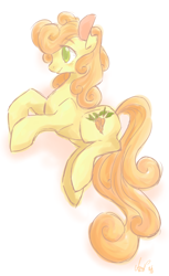 Size: 900x1467 | Tagged: safe, artist:laceymod, character:carrot top, character:golden harvest, species:earth pony, species:pony, colored pupils, cute, cutie top, female, mare, simple background, solo, white background