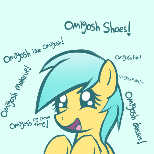 Size: 589x589 | Tagged: safe, artist:datahmedz, character:sunshower raindrops, species:pony, animated, ask, cute, female, gif, irrational exuberance, raindropsanswers, smiling, solo, tumblr