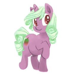 Size: 800x800 | Tagged: safe, artist:needsmoarg4, character:apple stars, species:pony, species:unicorn, solo