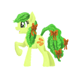 Size: 800x800 | Tagged: safe, artist:needsmoarg4, character:apple fritter, species:earth pony, species:pony, apple family member, female, solo