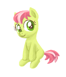 Size: 538x624 | Tagged: safe, artist:needsmoarg4, character:apple sprout, species:earth pony, species:pony, solo
