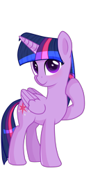 Size: 1573x3000 | Tagged: safe, artist:n0kkun, character:twilight sparkle, character:twilight sparkle (alicorn), species:alicorn, species:pony, cute, female, mare, png, simple background, solo, transparent background, twiabetes, vector
