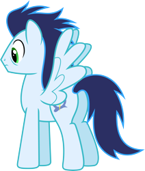 Size: 5096x6000 | Tagged: safe, alternate version, artist:chainchomp2, character:soarin', species:pegasus, species:pony, episode:secrets and pies, g4, my little pony: friendship is magic, .svg available, absurd resolution, male, simple background, solo, stallion, transparent background, vector