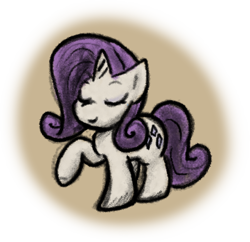 Size: 352x341 | Tagged: safe, artist:zutcha, character:rarity, species:pony, female, solo