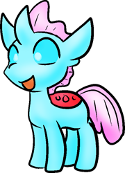 Size: 533x742 | Tagged: safe, artist:zutcha, character:ocellus, species:changeling, species:reformed changeling, cute, diaocelles, female, simple background, solo, transparent background