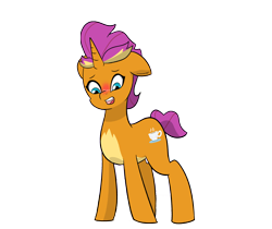Size: 5256x4416 | Tagged: safe, artist:chedx, character:smolder, species:pony, species:unicorn, comic:claws and hooves, blushing, cup, cutie mark, dragon to pony, female, filly, horn, not scootaloo, ponified, ponified smolder, shocked, species swap, stressed, teacup
