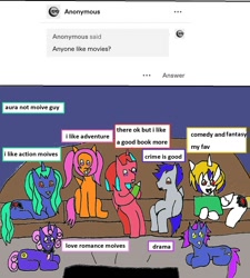 Size: 1248x1384 | Tagged: safe, artist:ask-luciavampire, oc, species:alicorn, species:pegasus, species:pony, species:unicorn, ask, tumblr, tumblr:ask-the-society-royals, vampire, vampony