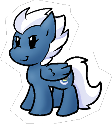 Size: 367x406 | Tagged: safe, artist:zutcha, character:night glider, species:pegasus, species:pony, female, simple background, solo, transparent background