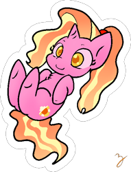 Size: 446x584 | Tagged: safe, artist:zutcha, character:luster dawn, species:pony, species:unicorn, female, signature, simple background, solo, transparent background