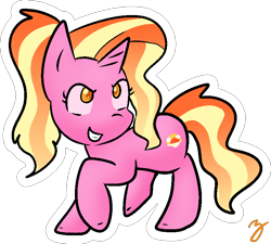Size: 786x708 | Tagged: safe, artist:zutcha, character:luster dawn, species:pony, species:unicorn, female, signature, simple background, solo, transparent background