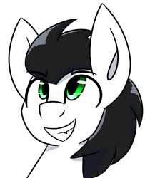 Size: 1975x2434 | Tagged: safe, artist:askhypnoswirl, oc, oc only, oc:skysprinter, species:pony, cute, face, icon, loving, male, simple, simple background, smiling, solo, stallion, transparent background