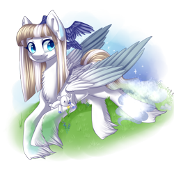 Size: 3500x3500 | Tagged: safe, artist:helemaranth, oc, oc only, species:pegasus, species:pony, g4, hoof fluff, pegasus oc, plushie, simple background, solo, teddy bear, transparent background, wings