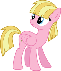 Size: 8631x10000 | Tagged: safe, alternate version, artist:chainchomp2, character:meadow flower, species:pegasus, species:pony, episode:wonderbolts academy, absurd resolution, background pony, female, mare, simple background, smiling, solo, transparent background, vector