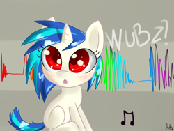 Size: 1600x1200 | Tagged: safe, artist:annakitsun3, character:dj pon-3, character:vinyl scratch, cute, filly, vinylbetes, weapons-grade cute, younger