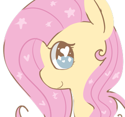 Size: 965x905 | Tagged: safe, artist:pegacornss, character:fluttershy, female, profile, solo
