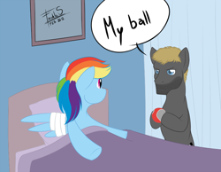 Size: 800x620 | Tagged: safe, artist:freckles, character:rainbow dash, crossover, gregory house, house m.d., ponified