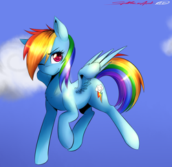 Size: 1422x1385 | Tagged: safe, artist:spittfireart, character:rainbow dash, female, solo