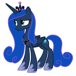 Size: 894x894 | Tagged: safe, artist:blah23z, character:princess cadance, character:princess luna, female, lovebutt, palette swap, recolor, simple background, solo