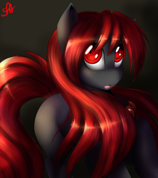 Size: 3000x3375 | Tagged: safe, artist:spittfireart, earthbound, giygas, high res, ponified, rule 63