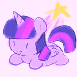 Size: 500x500 | Tagged: safe, artist:pegacornss, character:twilight sparkle, character:twilight sparkle (alicorn), species:alicorn, species:pony, female, mare, solo