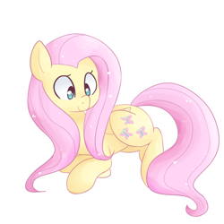 Size: 900x900 | Tagged: safe, artist:pegacornss, character:fluttershy, cute, female, shyabetes, solo