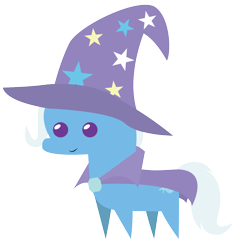 Size: 1192x1168 | Tagged: safe, artist:liracrown, character:trixie, species:pony, species:unicorn, cape, clothing, female, hat, pointy ponies, simple background, smiling, solo, transparent background, trixie's cape, trixie's hat