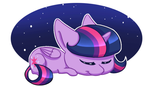 Size: 500x300 | Tagged: safe, artist:silentwulv, character:twilight sparkle, character:twilight sparkle (alicorn), species:alicorn, species:pony, animated, female, mare, prone, sleepy, solo