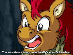 Size: 640x480 | Tagged: safe, artist:marcusmaximus, fluffy pony, male, meme, words worth, your resistance