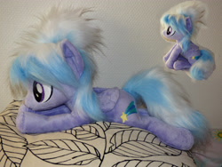 Size: 4608x3456 | Tagged: safe, artist:epicrainbowcrafts, character:cloudchaser, beanie (plushie), irl, photo, plushie, solo