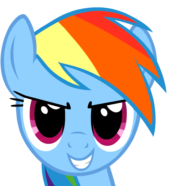 Size: 600x600 | Tagged: safe, artist:blackgryph0n, part of a set, screencap, character:rainbow dash, species:pegasus, species:pony, animated, animation error, cute, dancing, dashabetes, female, gif, headbob, looking at you, mare, simple background, smiling, solo, transparent background