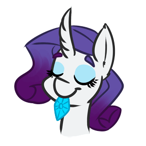 Size: 300x300 | Tagged: safe, artist:ogaraorcynder, character:rarity, animated, eyes closed, female, frame by frame, gem, mouth hold, nom, simple background, smiling, solo, transparent background