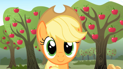 Size: 1440x807 | Tagged: safe, artist:blackgryph0n, character:applejack, youtube link