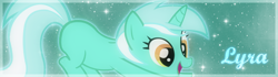 Size: 500x140 | Tagged: safe, artist:cheshiresdesires, artist:sandwichhorsearchive, character:lyra heartstrings, species:pony, species:unicorn, female, missing cutie mark, signature, solo