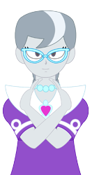Size: 449x850 | Tagged: safe, artist:combatkaiser, character:silver spoon, my little pony:equestria girls, implied diamond tiara, salute, simple background, steven universe, transparent background