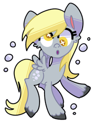Size: 779x1026 | Tagged: safe, artist:looji, character:derpy hooves, species:pegasus, species:pony, female, mare, simple background, solo, transparent background