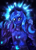 Size: 773x1080 | Tagged: safe, artist:not-ordinary-pony, character:princess luna, species:alicorn, species:anthro, g4, armor, female, looking at you, mare, solo