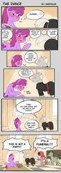 Size: 673x1920 | Tagged: safe, artist:siberwar, character:berry punch, character:berryshine, church, comic, drunk, funeral, priest