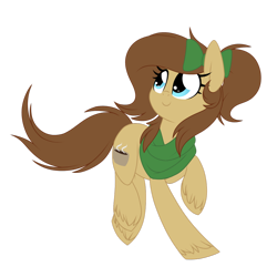 Size: 1024x1024 | Tagged: safe, artist:kellythedrawinguni, oc, oc only, oc:mocha latte, species:earth pony, species:pony, bow, cute, female, gift art, hair bow, mare, raised hoof, simple background, solo, transparent background