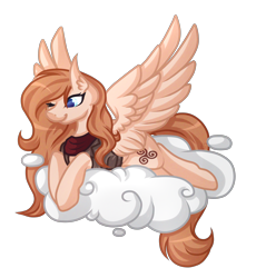 Size: 3946x4280 | Tagged: safe, artist:amazing-artsong, oc, oc only, oc:anima, species:pony, absurd resolution, cloud, female, mare, prone, simple background, solo, transparent background