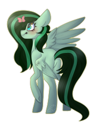 Size: 2521x3133 | Tagged: safe, artist:umiimou, oc, oc only, oc:eden shallowleaf, species:pegasus, species:pony, female, high res, mare, simple background, solo, transparent background