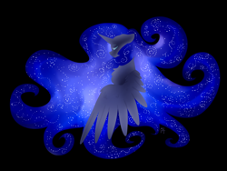Size: 3264x2448 | Tagged: safe, artist:liefsong, character:princess luna, species:pony, black background, female, simple background, solo