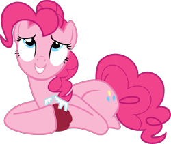 Size: 12107x10218 | Tagged: safe, artist:blackgryph0n, artist:xhalesx, edit, character:pinkie pie, species:pony, ponyscape, episode:bats!, g4, my little pony: friendship is magic, .svg available, absurd resolution, apple, food, inkscape, simple background, transparent background, vampire teeth, vector, vector edit, vector trace