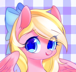 Size: 1150x1100 | Tagged: safe, artist:leafywind, oc, oc only, oc:bay breeze, species:pegasus, species:pony, abstract background, female, mare, solo, wingding eyes